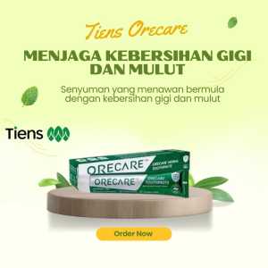 Tiens Orecare Membersihkan Mulut Dan Gigi