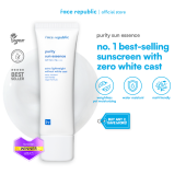 Face Republic Purity Sun Essence SPF50+ PA++++: No Whitecast Water Resistant Niacinamide Vegan Skincare