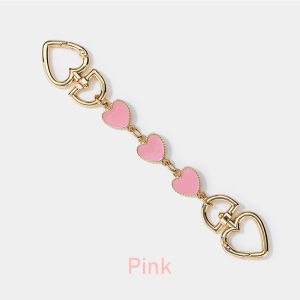 Bag Chain Strap Extender Tali Strap Rantai Hati Love Emas Aksesoris Tas Selempang Wanita