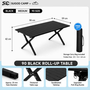 Camping Set Equipment Camping Chair and Table Set Heavy Duty Foldable Chair and Table For 2-8 People