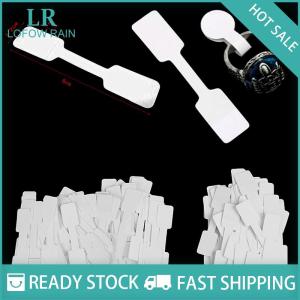LF Wholesale✨Flash Sale ✨ 50/100 cái thẻ giá trắng nhãn trang sức vòng cổ nhãn dán giấy