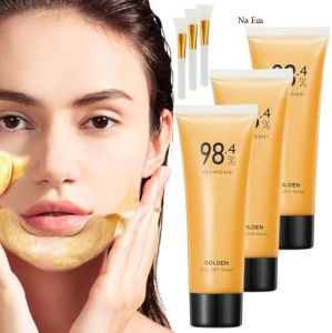 Mặt Nạ Lột Vàng 98% Golden Peel Off Mask Dưỡng Sáng Da Làm Sạch Sâu Se Khít Lỗ Chân Lông Trẻ Hóa Da Tại Nhà
