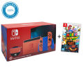 Nintendo Switch Mario Red & Blue Special Edition + Free Game Super Mario 3D World + Bowser's Fury. 