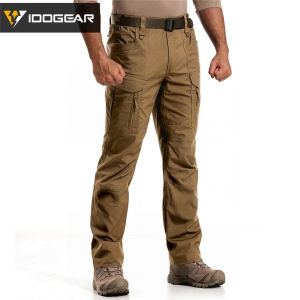 IDOGEAR Tactical Flex Pants IP5 Water-repellent Tear-resistant Cummute EDC Gym Outdoor Sports Duty Tactical Cargo 3221