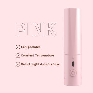 Portable Straight Hair Comb USB Negative Ion Straightener Comb 4000mAH Multifunctional Hair Straightener