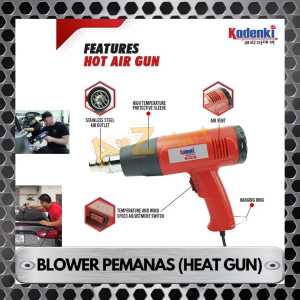 MESIN ALAT BLOWER PEMANAS PANAS LISTRIK HEAT GUN HEATGUN HOT AIR GUN HOTGUN HOT GUN AIR PISTOL TEMBAKAN PEMANAS SHRINK SEGEL PLASTIK WARPING STICKER KACA FILM PIPA PVC SEGEL PRODUK PACKING BARANG PENGERING PERONTOK PENGUPAS CAT LOW WATT KUAT