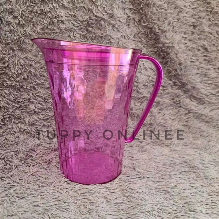 JAN Prism Pitcher Tupperware 2 Liter Teko Tupperware Crystal Teko