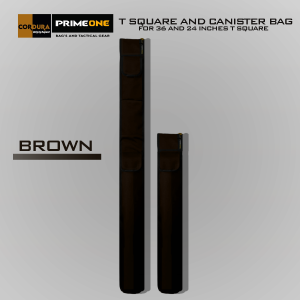 Primeone bag for 36 and 24 inches with canister pocket plain colors