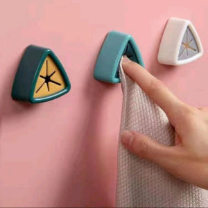 UNIK Towel Hook Hanger Silikon Gantungan Handuk Lap Segitiga Tempel
