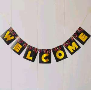 Welcome Home Banner 3 Meter Party Decoration for Welcoming Home Parties Family Gatherings or Special Occasions 1209
