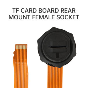diymore Waterproof Connector TF SIM Card Threaded Back Mount Female Solder Socket FPC Connector Phone Card Slot Holder Waterproof IP67