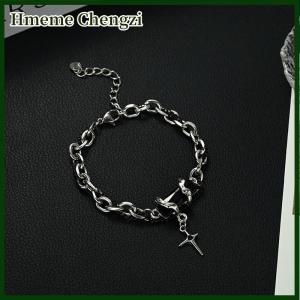 Hmeme Fashion Exquisite Zircon Star Charm For Women Men Punk Style Star Color Chain Adjustable Bracelet Jewelry Accessories