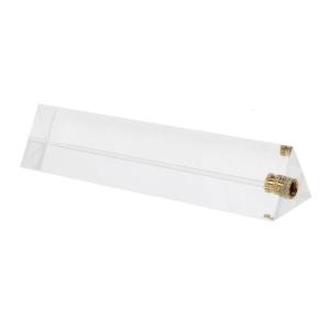 Triangular Prism Photography Optical Plating Glass Professional with 1/4" Hole Create Light Rainbow Effect