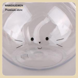 [COD] Kawaii Cat Water Bottles For Milk Tea Coffee Juice Portable Drinking Cup Home Transparent Juicing Beverage Drink Bottle BPA Free