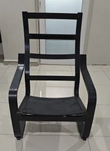 POANG Armchair Comfortable Lazy Chair with KNISA LIGHT BEIGE Cushion Ready Stock Malaysia