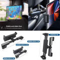 Car Back Seat Headrest Holder Car Phone Backseat Mount for 4-12.9 Inch Pad and Mobile Phone 360° Adjustable Viewing Angles IPad Car Phone Holder Backseat Mount for Pad Tablet PC Auto Headrest Holder Double Extendable Stick 360 Rotation Car Headrest Mobile. 