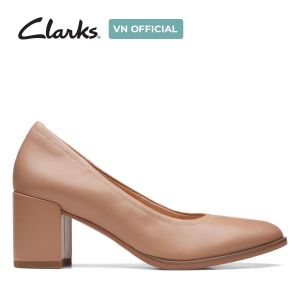 Giày Cao Gót 5.5cm Da Nữ Clarks - Freva55 Court