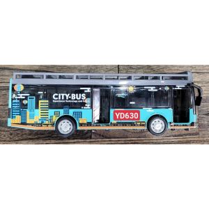 Đồ Chơi Trẻ Em - Xe Bus Trớn Kim Loại Có Đèn Âm Thanh Màu Ngẫu Nhiên Dành Cho Bé YD630