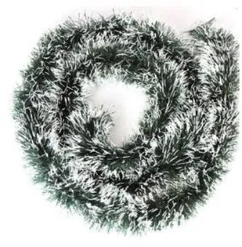 6/9FT Christmas Garland Indoor And Outdoor Decoration Green Christmas Wreath - Staircase Railing Fireplace Cloak Front Door Porch Holiday Wedding Party Decoration
