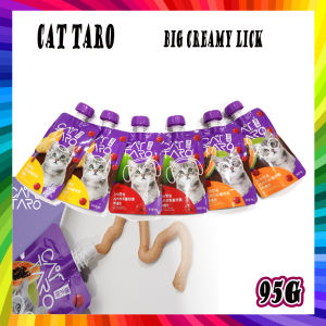 Cat Taro Big Creamy Cat Licks / Fruity Cat Creamy Licks 95G / Cat Healthy Treats