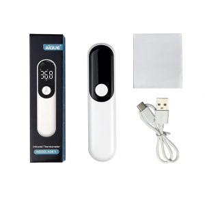 【5 Years Warranty】AIQUE Rechargeable  LED Forehead Digital Infrared   Body Temperature Fever for Baby  EWQ811
