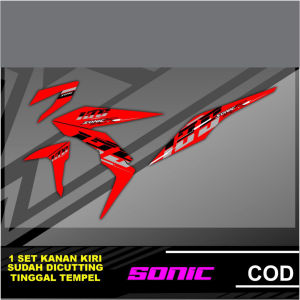 Stiker Striping Sonic 150 R Variasi Vietnam Style Transparan - Striping Sonic 150 R Desain Vietnam Terkini - SSNC-UV - GSI