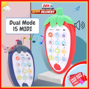 JoyToys Baby Early Education Mobile Kids Phone Musical Teether Toys For Kids Mainan Phone Bayi Mainan Kanak Kanak Mainan Murah Tiktok 婴儿多功能电话故事机玩具