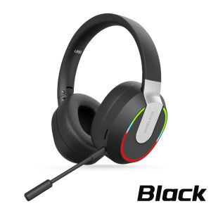 VAORLO หูฟังบลูทูธเฮดโฟนไร้สายไฮไฟของแท้หูฟังบลูทูธหูฟังพร้อมไมโครโฟนสำหรับเครื่องเล่นเกมส์ลดเสียงรบกวนสำหรับหูฟังโทรศัพท์ Samsung สามารถใส่ได้กับ iPhone สมาร์ทโฟนทุกแบบ IOS Android