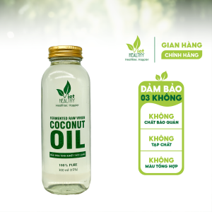 Dầu Dừa Lên Men Tách Lạnh Tinh Khiết Viet Healthy 300ml