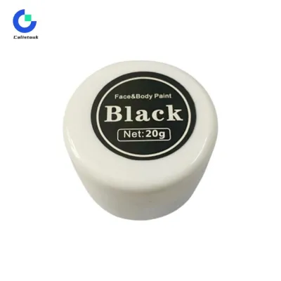 Calistouk Oil Face Paint Body Paint Makeup Wheel White Black Red Painting Special Effects Makeup For Kids for Halloween Christmas Masquerade Party Cosplay