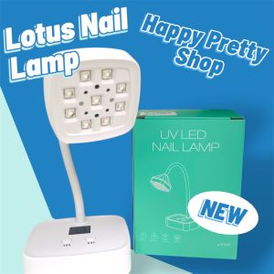 Happy Pretty Shop UV Nail Lamp Lotus Desktop Nail Lamp 27W UV Light
