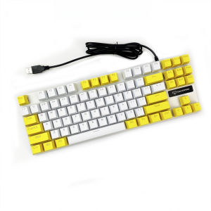 Bàn phím cơ blue switch cao cấp DIVIPARD có dây 87 phímLed RGB với 30 Chế Độ Khác Nhau -DC4762