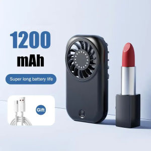 Handheld Fan USB Rechargeable Portable Ultra-thin Small High-speed Convenient For Outdoor Use