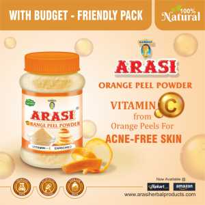 Arasi Orange Peel Powder - Vitamin-C Enriched 100g