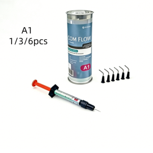 Nano Hybrid Light Curing Dental Flowable Composite Resin Korean Fluid Resin A1 A2 Shade For Teeth Restoration Dentistry Use