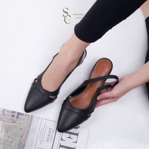 SEPASANG COLLECTION Geona Mules Heels Wanita 5 Cm