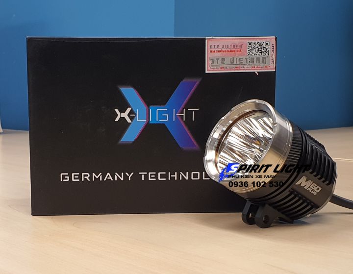 Trợ sáng cao cấp X-Light M60 Plus chip led Osram chính hãng