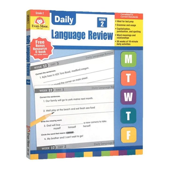 Milu Daily Language Review Grade TE Original English Books | Lazada