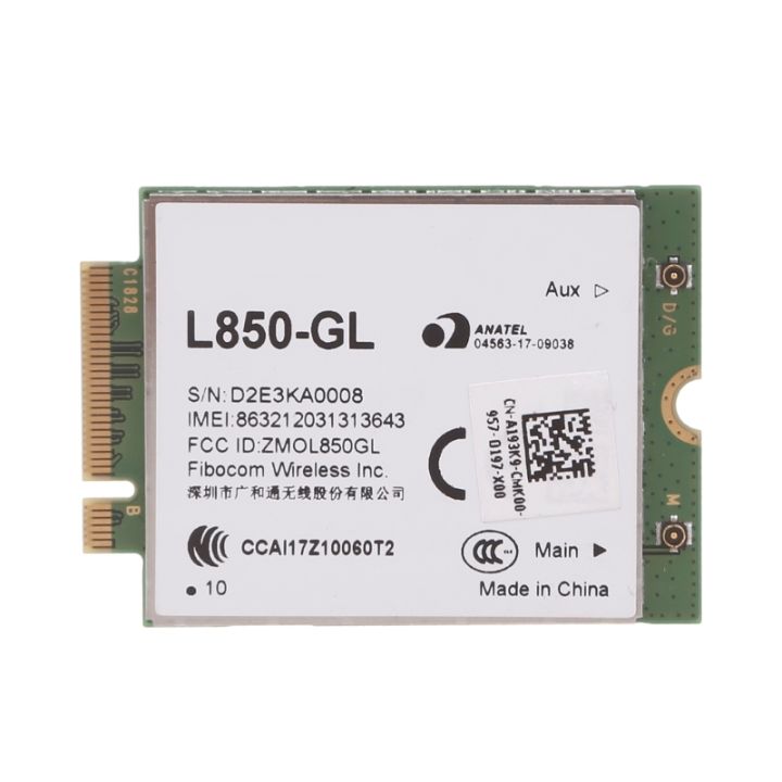 Fibocom L850-GL 4G LTE Cat9 M.2 Mô-đun WWAN di động Intel XMM 7360 LTE ...