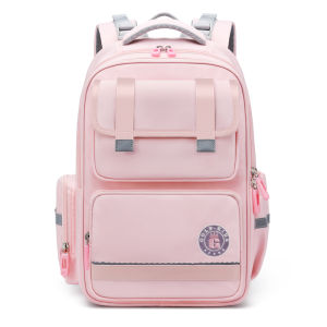 GOLF QUALITY Primary School Bags for Boys School Backpack Girls Waterproof Kids Orthopedic Backpacks 2025 Schoolbag Multi-pocket Layer Navy Blue Cute Pink