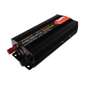 JUXING 4000W Pure Sine Wave Power Inverter DC12V/24V48V/60V đến AC220V với 2 USB và Universal Socket AC cho xe hơi/xe hơi/thiết bị gia dụng/du lịch ngoài trời