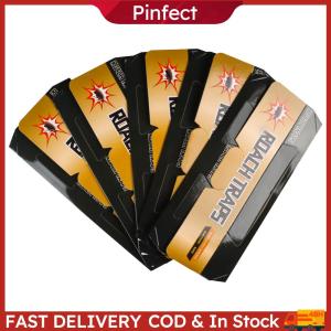 100Pcs Cockroach Traps Sticky Baited Cockroach Traps Non-Toxic Strong Adhesive Roach Killer Long Lasting for Restaurant Factory