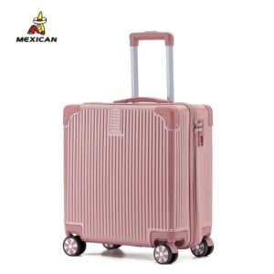 Smile Bird Koper Fashion Simple Style Koper Size 18 inch Kabin Bagasi Luggage super premium pc material
