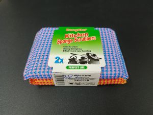 Heavy Duty Dish Scrubber Pad with Sponge Inside