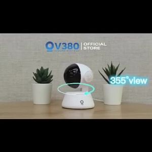 V380 Q6 PRO CCTV Camera Wifi Connect to Cellphone 1080P HD 360 ° PTZ Control Night Vision CCTV