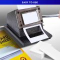 Officom 50 Sheets PVC ID Card Sheet Film A4 Size High Quality Customization for ID Card Making Name Tag ATM Gift Cards. 