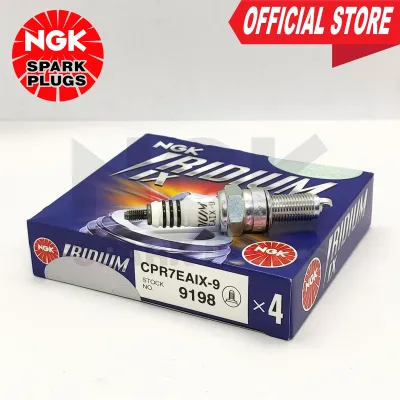 NGK CPR7EAIX-9 Iridium IX Spark Plugs for Honda AirBlade 150PCX 125RS 125i Suzuki Avenis 125 & Gixxer 150