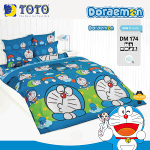 TOTO โตโต้ โดเรม่อน Doraemon ชุดผ้าปูที่นอน+ผ้านวม #TOTAL ชุดเครื่องนอน โดราเอม่อน