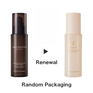 Nature Republic Snail Solution Skin Booster 130ml | Emulsion 120ml | Foam Cleanser 150ml [Brightening & Wrinkle Care Set]