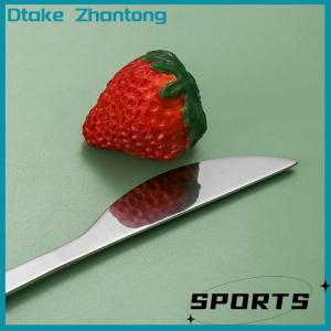 Dtake 1Pc Wooden Handle Cutlery Stainless Steel Knife Fork Spoon Wooden Flatware Dishwasher Safe Kitchen Tableware Knife Fork Spoon